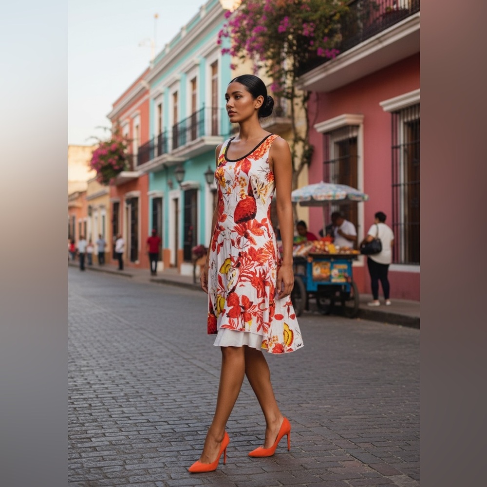 Monica Magni beaded dress